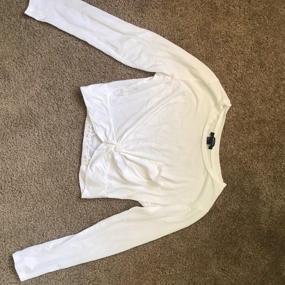 white knot long sleeve (forever 21)